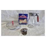 SYRUP DISPENSER, SERVING BOWL, COCA-COLA BTL OPENR