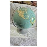 VTG. NYSTROM 16' RELIEF SCULPTURAL GLOBE