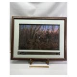 MICHAEL SIEVE SIGNED & NUMBERED FRAMED PRINT