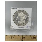 1881-S MORGAN SILVER DOLLAR (UNC)