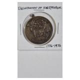 DECLARATION OF INDEPENDENCE MEDAL