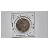 1942 CANADA SILVER HALF DOLLAR