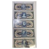 5- BRAZIL NOTES $500, $200, $100, $50, $20