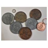 3' NOVELTY COIN COASTERS / DISPLAY