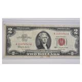 1963 $2 RED SEAL LEGAL TENDER NOTE (VF)