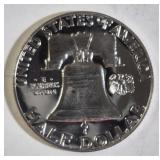 1963 PROOF SILVER FRANKLIN HALF
