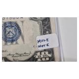 1934 $10 MULE NOTE SILVER CERTIFICATE (XF)
