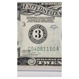 1928A $20 PHILADELPHIA #3 RESERVE NOTE (CU)