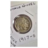 1917-S BUFFALO NICKEL