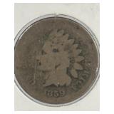 1859 INDIAN HEAD CENT (AG)