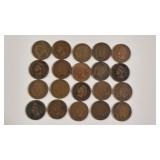 20 -  INDIAN HEAD CENTS DATED