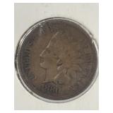 1880 INDIAN HEAD CENT (VG)