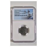 NGC 1636 SPAIN SEVILLE PIRATE COIN COUNTERSTAMPED