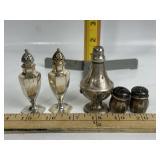 STERLING SILVER SALT & PEPPER SHAKERS