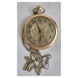 FAHYS VINTAGE POCKET WATCH, NO GLASS FACE