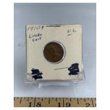 1910-P LINCOLN PENNY