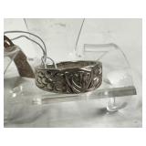 MORMON 'CTR' STERLING RING SZ. 8.5