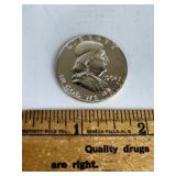 1962 FRANKLIN HALF DOLLAR, GREAT CONDITION