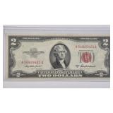 1953A $2 RED SEAL LEGAL TENDER NOTE (XF)