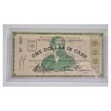 $1 FOSTORIA CORPORATION CERTIFICATE