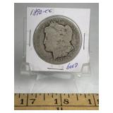 1890-CC MORGAN SILVER DOLLAR (G)