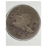 1857 FLYING EAGLE CENT (G)