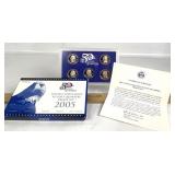 2005-S STATEHOOD QUARTER U.S MINT PROOF SET (CLAD)