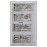 1800's INDIANA COAL & RAIILWAY BONDS