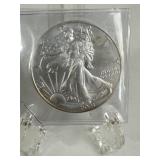 2021 STANDING LIBERTY SILVER DOLLAR, TONING