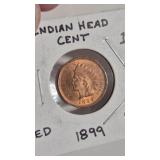 1899 RED INDIAN HEAD CENT (BU)