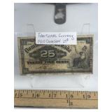 1900 CANADA FRACTIONAL CURRENCY