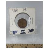 1939-P LINCOLN WHEAT CENT