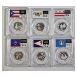 2009-S SILVER AMERICAN TERRITORY SET PCGS PR70DCAM