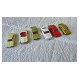 6 LESNEY MATCHBOX CARS, ENGLAND, DIPLOMAT, MERCEDS