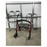 MINI MACK HEAVY DUTY WALKER, 2 OTHER WALKERS