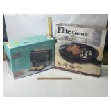 NEW WESTBEND TOASTER, INDOOR GRILL