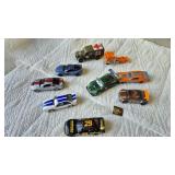 VARIETY OF DIE CAST CARS, ARMY AMBULANCE