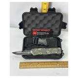 NEW COBRATECK KNIFE IN CASE QUICK ASSIST