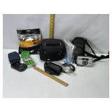 PENTAX & CANON CAMERAS, BATTERY CHARGERS