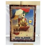 SPUDS MACKENZIE BUD LIGHT ADVERTISING PICTURE