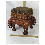 DECORATIVE ELEPHANT FOOT STOOL