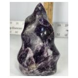 POLISHED AMETHYST CRYSTAL SCULPTURE, 779G
