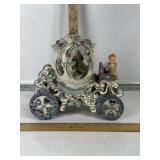 RESIN MUSICAL PRINCESS CARRIAGE
