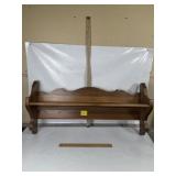 WOODEN SHELF 36"