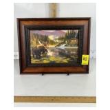 CANVAS MOOSE PRINT 14X11"