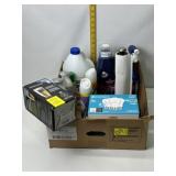 CLEANING SUPPLIES & LIGHT BULBS