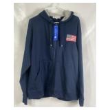 BRADFORD EXCHANGE SX XL HOODED ZIP UP COAT