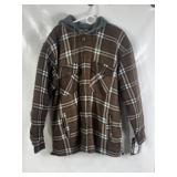 FLEECE, PLAID, NBN GEAR SZ XL COAT, NEW W/ TAGS