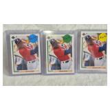 3 UPPERDECK "SP1" 1991 MICHAEL JORDAN BASEBALL