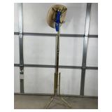 BRASS METAL STANDING COAT RACK